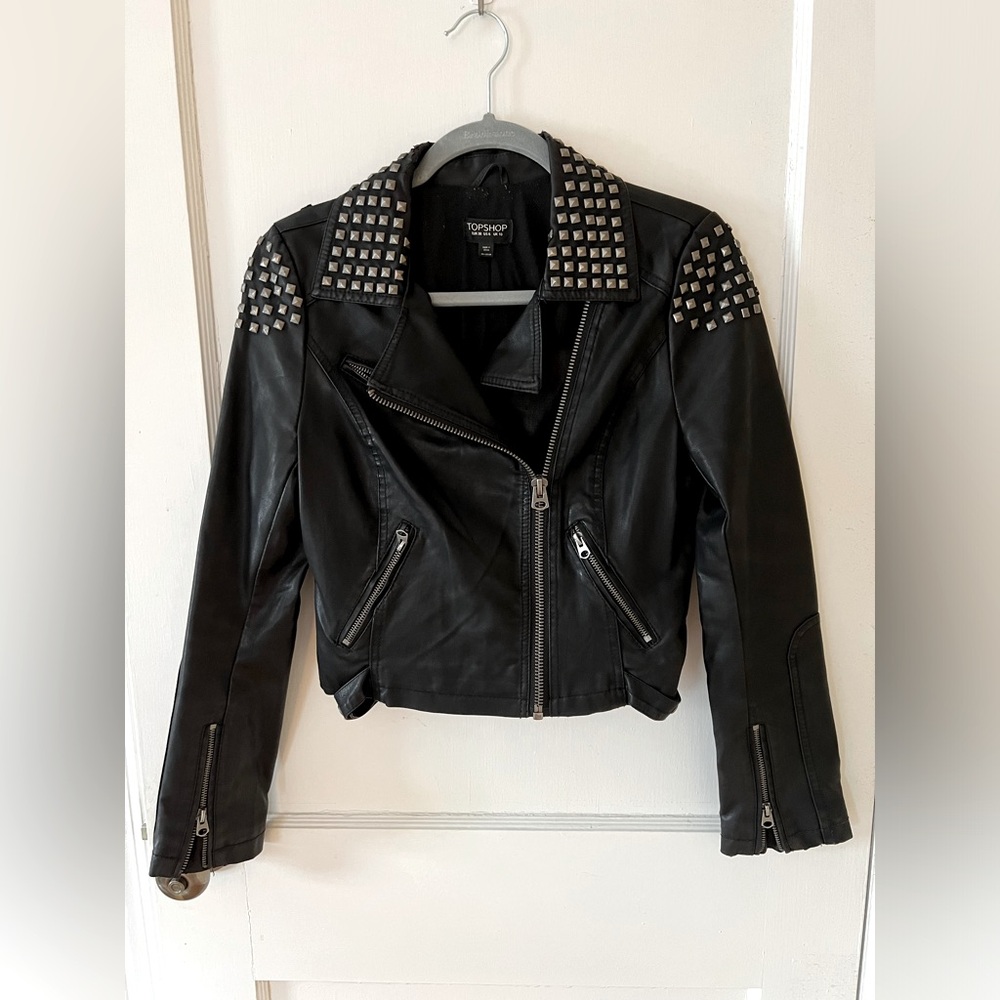 TOPSHOP Biker jacket size US6